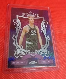 2023-24 Topps Chrome #RR1 Larry Bird Roundball Royalty Blue Basketball Refractor - Picture 1 of 1