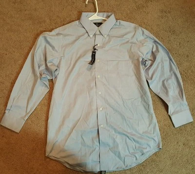 Lanesboro Men's dress shirt, Sz. 16 32/33, Blue, NWT - Image 1 of 2
