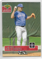 HIDEKI IRABU 2003 Upper Deck First Pitch #85 Texas Rangers NR-MINT