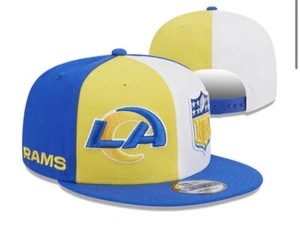 2023 Los Angeles Rams On-Field Sideline Snapback Hat Cap - Picture 1 of 4