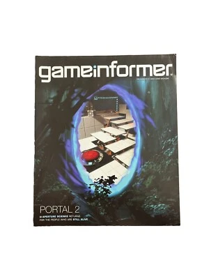 April 2010 Game Informer Collectable Computer Video Game Magazine #204 Portal 2 - Image 1 of 4