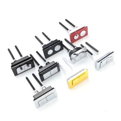 Replacement Dual Flush Push Button Toilet Cistern Water Saving Universal 82-85mm - Image 1 of 4