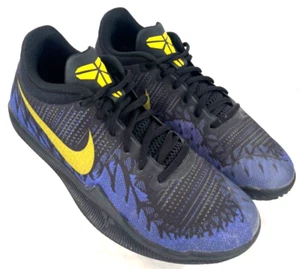 Nike 943808-024 Mamba Rage Black Purple Kobe Basketball Sneaker Shoes Youth US 7 - Picture 1 of 9