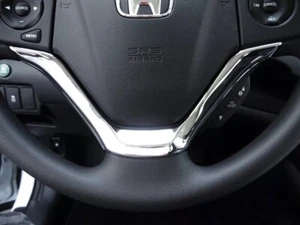ACCESORIOS INTERIOR HONDA CR-V 2012-2015 TUNING VOLANTE CROMO LISTÓN EMBELLECEDOR - Imagen 1 de 1