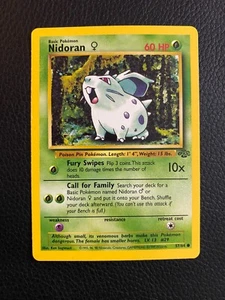 Nidoran F 57/64 Jungle Regular - Picture 1 of 2
