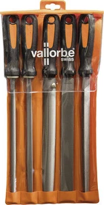 Vallorbe Engineers File Set - 5 Piece - 8 Inch Swiss Files - Picture 1 of 1