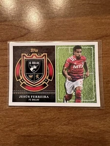 Tarjeta de fútbol 2022 Topps MLS Scholarly Insert Jesus Ferreira USMNT Estados Unidos - Imagen 1 de 2