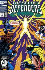 Secret Defenders #2 VG 1993 Stock Image Low Grade