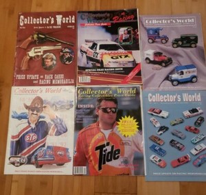 Lot Of 6 Collector's World Racing Magazines 1992-94 Richard Petty etc.