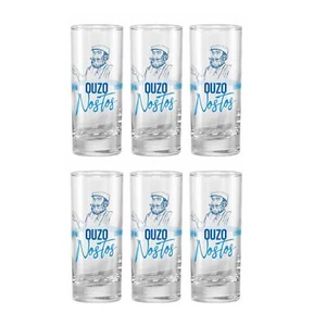 Nostos Ouzo Gläser | Longdrink | 14cl | 6er Set - Bild 1 von 1