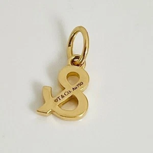 Tiffany Gold Ampersand & Sign in 18K Yellow Gold - Picture 1 of 4