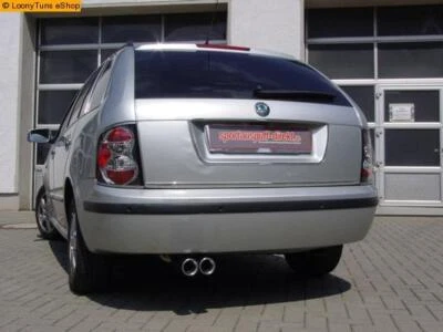 Fox Sistema Completo Desde Cat 2x76mm Enrollado Recto Skoda Fabia Combi Sedán - Imagen 1 de 4