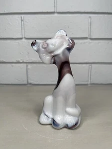 Fenton FAGCA Slag Glass Happy Cat Figurine Purple White Swirl HTF Made In USA - Bild 1 von 8