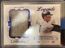 2020 Panini Flawless Baseball Luis Aparicio Legends Jumbo Patch 11/25