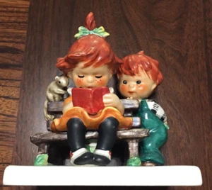 Vtg 1957 Goebel Figurine MI Redhead “A Young Man's Fancy ” BYJ#6 TMK 3 - Picture 1 of 13