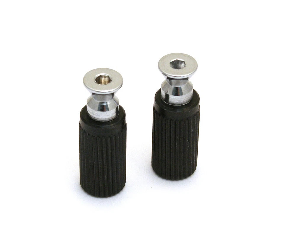 (2) Schaller Chrome 原装 Floyd Rose Tremolo 螺钉和车身插入件 BP-0195-010 — 第 1/1 张图片