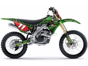 GRAPHICS DECALS STICKERS FULL KIT FOR KX 250F KXF 250 2009 2010 2011 2012 - Picture 1 of 1