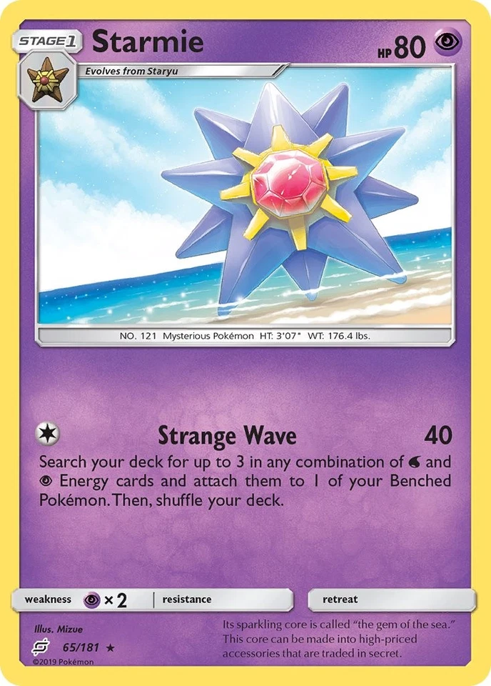 Starmie - 65/181 - Team Up - Image 1 of 1