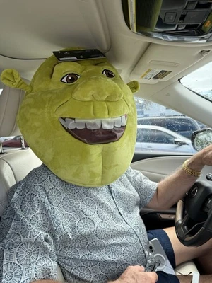 Halloween Shrek Mascot Head Full Mask / Face Mask/ Face Mask Halloween/Shrek - Image 1 of 4