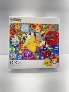 Pokemon Puzzle 100 Pezzi Compleanno Pikachu Eevee Buffalo Giochi - Foto 1 di 10
