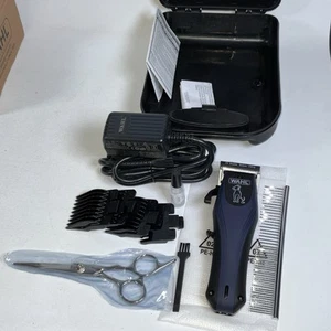 Wahl Power Pro Lithium Ion Rechargeable Cordless Dog Grooming Kit - Blue - Picture 1 of 8