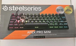 SteelSeries Apex Pro Mini Wired Tastiera da Gioco, Gaming Keyboard Layout US RGB - Photo 1/4