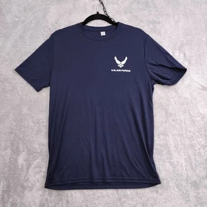 Camisa de la Fuerza Aérea de los Estados Unidos Adulto Grande Azul Airforce.com Camiseta Estampado Gráfico Militar - Imagen 1 de 4