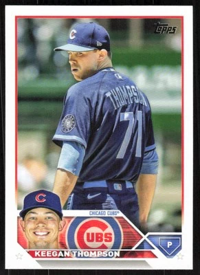 2023 Topps #40 Keegan Thompson   - FREE SHIP - Image 1 of 2