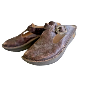 Zapato Zueco Alegria Clásico Loretta Talla 40 EE. UU. 9,5 Comodidad ALG 422 Marrón - Imagen 1 de 9