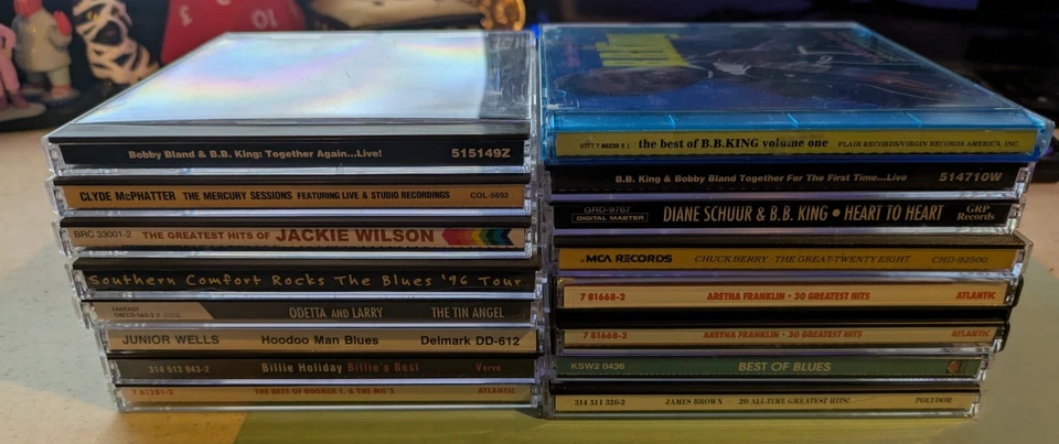 Lot of 15 CDs - R&B, Soul, Blues Collection (Various Artists) BB King Odetta - Image 1 of 1