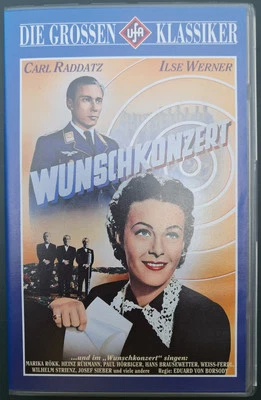 Wunschkonzert - Ilse Werner, Carl Raddatz, Joachim Brennecke, Ida Wüst - VHS - Bild 1 von 2