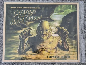 BRANDNEU! Universal Studios Monsters Creature from the Black Lagoon Poster  - Bild 1 von 2