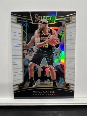 2018-19 Panini Select Concourse Vince Carter #82 White Prizm /149 Holo Refractor - Image 1 of 3