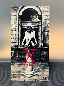 X JAPAN Silent Jealousy 3inch 8cm Single CD Visual Kei rock vintage YOSHIKI HIDE - Picture 1 of 12
