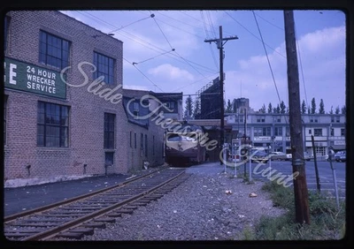 PST Flecha Roja Philadelphia Trolley Coche de Calle 35mm Slide Años 60 Ardmore Original Foto 1 de 3