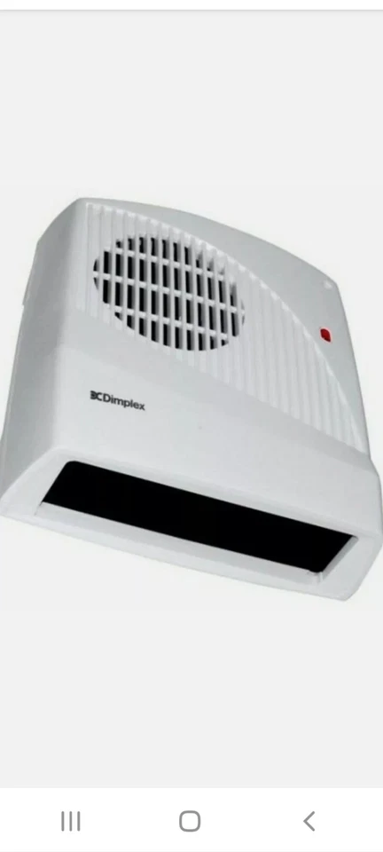 Dimplex FX20VE Downflow Heizlüfter Wandmontage mit Timer und Zugschnur - Bild 1 von 1