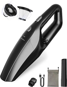 Aspirapolvere Portatile Senza Fili Temola Portatile Auto Hoover 2 Filtro HEPA TS10 R - Foto 1 di 6