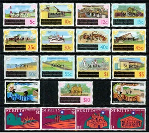 ST.KITTS  -1980-1994 – SMALL COLLECTION -VF ** - Picture 1 of 2