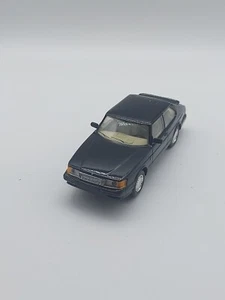Saab 900S 1989 Nero 1:43 Edicola NO BOX - Foto 1 di 3