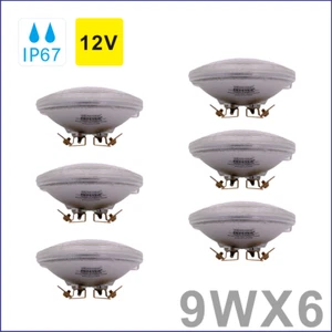 6 Pack Waterproof LED Light Bulb PAR36 9W 12V GX53 Base for Underground Lamp ATV - Picture 1 of 13
