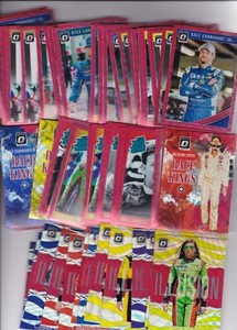 2019 DONRUSS OPTIC NASCAR RACING RED WAVE YOU PICK/CHOOSE FINISH YOUR SET