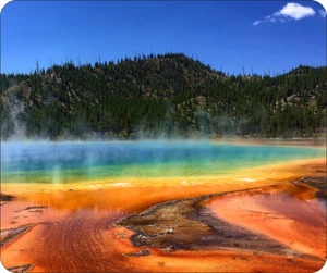 Almohadilla antideslizante antideslizante para piscina térmica Yellowstone Grand Prismática - Imagen 1 de 1