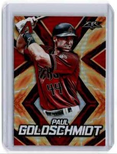 2017 Topps Fire Flame Paul Goldschmidt Arizona Diamondbacks #39