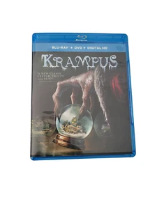 Krampus Blue-Ray + DVD + Digital HD Pre-Owned PG 13 Christmas Horror Movie - Picture 1 of 5