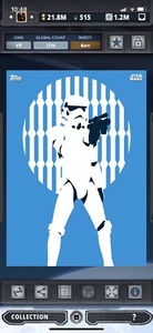 Topps Star Wars Digital Card Trader Stormtrooper Geo-Linear Insert - Picture 1 of 1