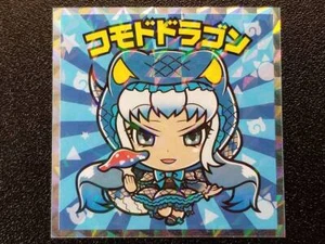 Pegatinas Bikkuriman Sello Kemono Friends Man No.13 Dragón de Komodo - Imagen 1 de 2