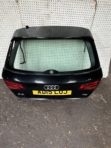 AUDI A3 8V TAILGATE BOOT LID COMPLETE IN BLACK 2013-2017 - Picture 1 of 4