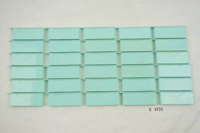 Lotto 30 Nintendo DS Lite GBA Slot Cover Dust Cover Blu Ufficiale #4924 - Immagine 1 di 4