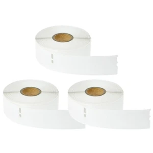 3 rollos 1-1/8" x 3-1/2" dirección 350 etiquetas 30252 para Dymo LabelWriter 450 Duo - Imagen 1 de 20