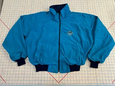 Matco Tools Bomber Jacket Large Button Snap Vintage 90s Eagle USA - Image 1 of 4